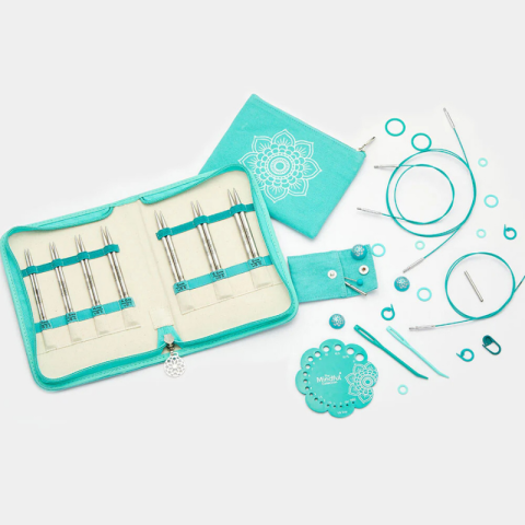 KNITPRO Mindful Believe Değiştirilebilir Misinalı Şiş Seti 13 cm