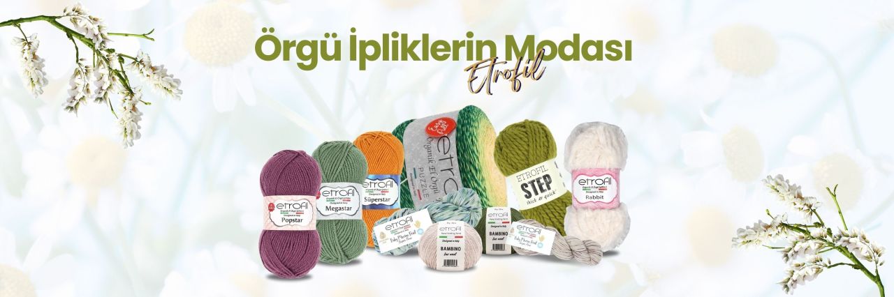 ÖRGÜ İPLİKLERİNİN MODASI