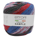 134 - Blue - Red - Anthracite