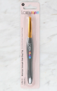SOFT HANDLE CROCHET HOOK WITH GOLD TIP (8 mm)