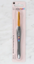 SOFT HANDLE CROCHET HOOK WITH GOLD TIP (7 mm)