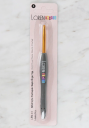 SOFT HANDLE CROCHET HOOK WITH GOLD TIP (5 mm)