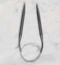 STEEL CIRCULAR KNITTING NEEDLE 40 CM (7 MM)