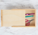WOODEN CROCHET HOOK BOX (23 * 17 CM)