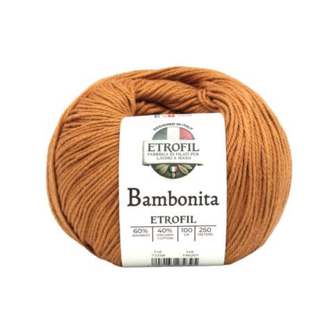 Bambonita Örgü İpi %60 Bambu %40 Organik Pamuk 100g 250m