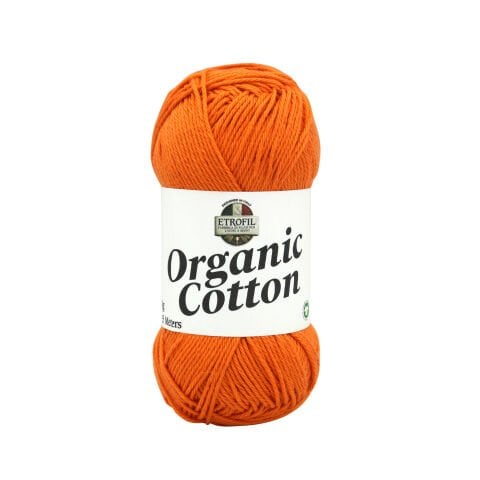 Organic Cotton Örgü İpi %100 Organik Pamuk 50g 125m