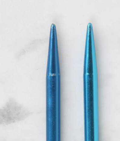 Metal Çocuk Şiş 25 cm (2,5 - 3 - 3,5 - 4 - 5 mm) ÇOCUK ŞİŞ 25 CM 5 MM MAVİ