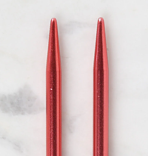Metal Çocuk Şiş 25 cm (2,5 - 3 - 3,5 - 4 - 5 mm) ÇOCUK ŞİŞ 25 CM 4,5 MM KIRMIZI
