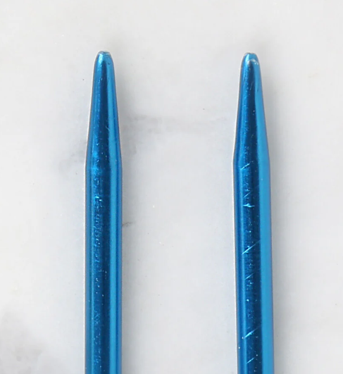 Metal Çocuk Şiş 25 cm (2,5 - 3 - 3,5 - 4 - 5 mm) ÇOCUK ŞİŞ 25 CM 3,5 MM MAVİ