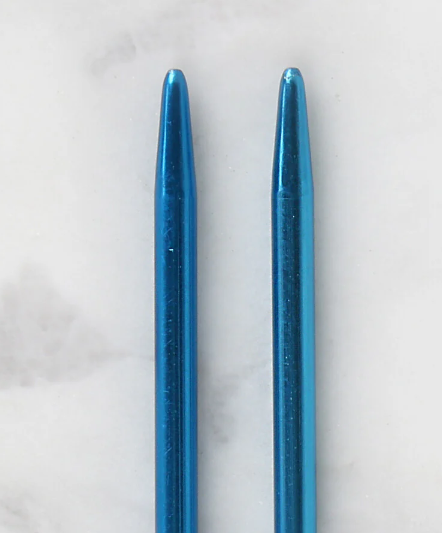 Metal Çocuk Şiş 25 cm (2,5 - 3 - 3,5 - 4 - 5 mm) ÇOCUK ŞİŞ 25 CM 2,5 MM MAVİ
