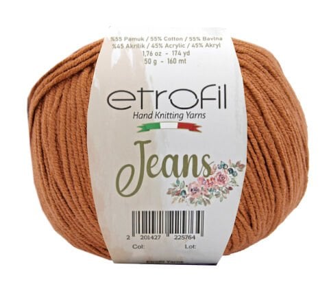 Jeans Örgü İpi %55 Pamuk %45 Akrilik 50g 160m