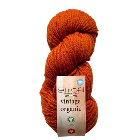 Vintage Organic Örgü İpi %100 Yün 100g 120m